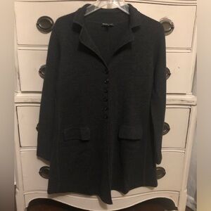 Eileen Fisher Wool Sweater Coat MP